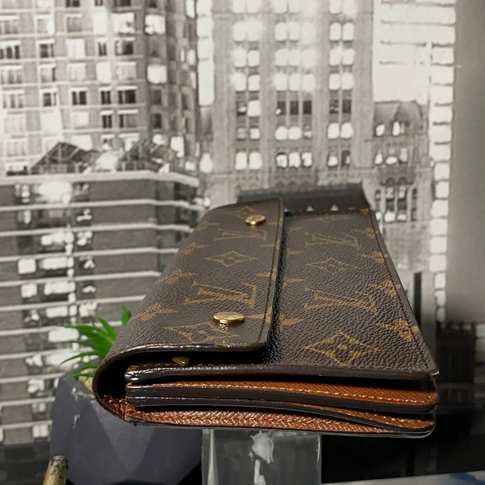 Authentic Louis Vuitton Monogram Portefeuille Acordion Long Wallet - Picture 14 of 16